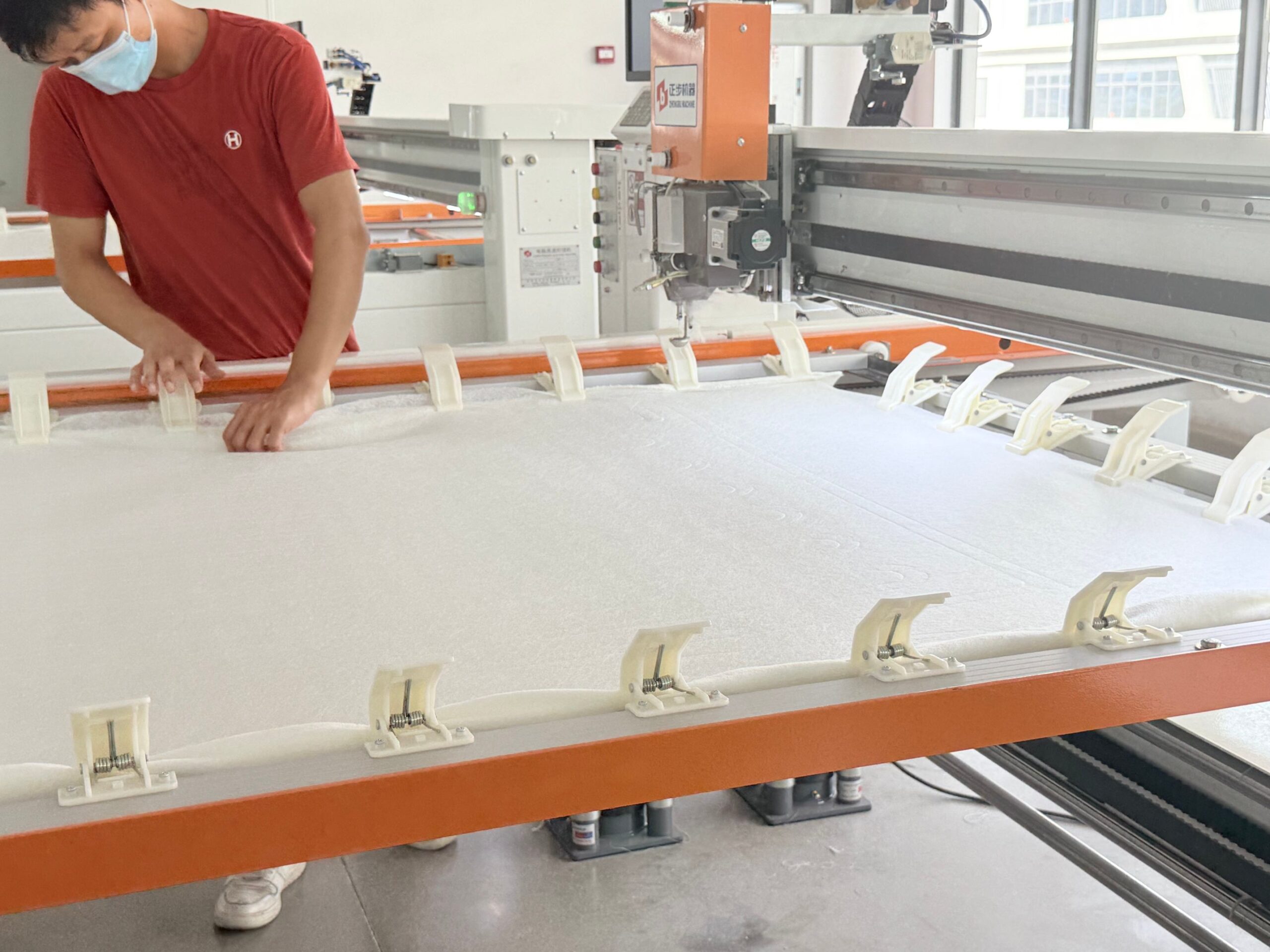 6. Quilting & Wire Layout