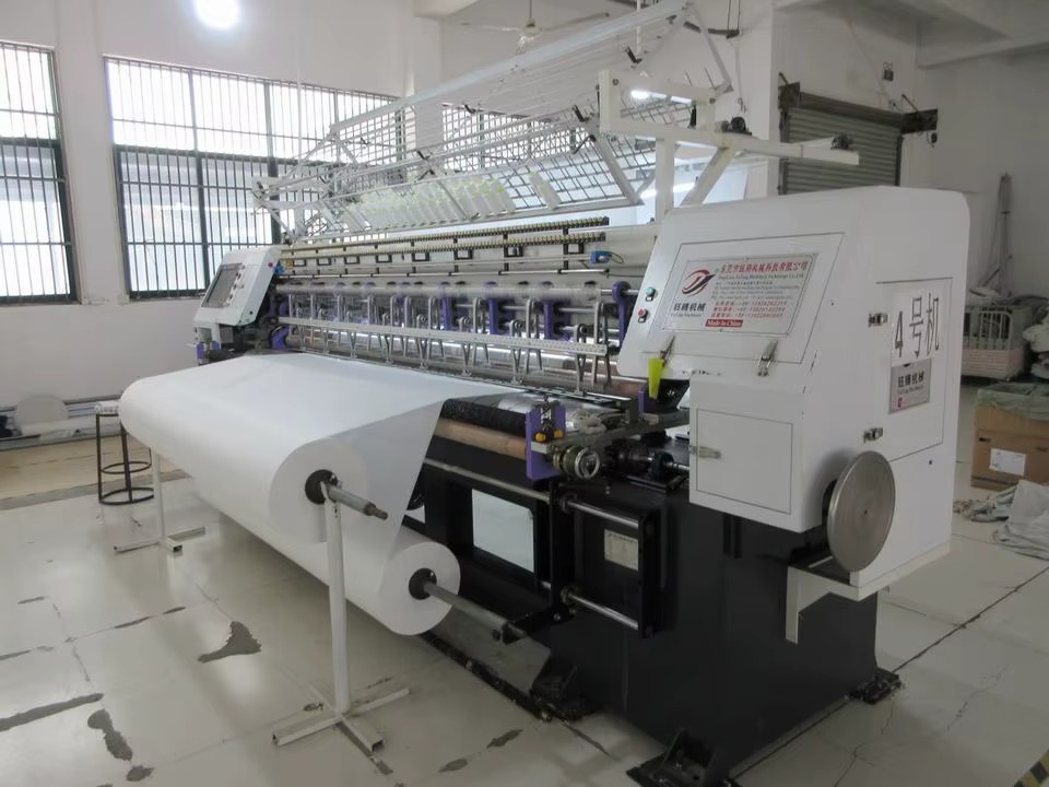 Quilting seam machine