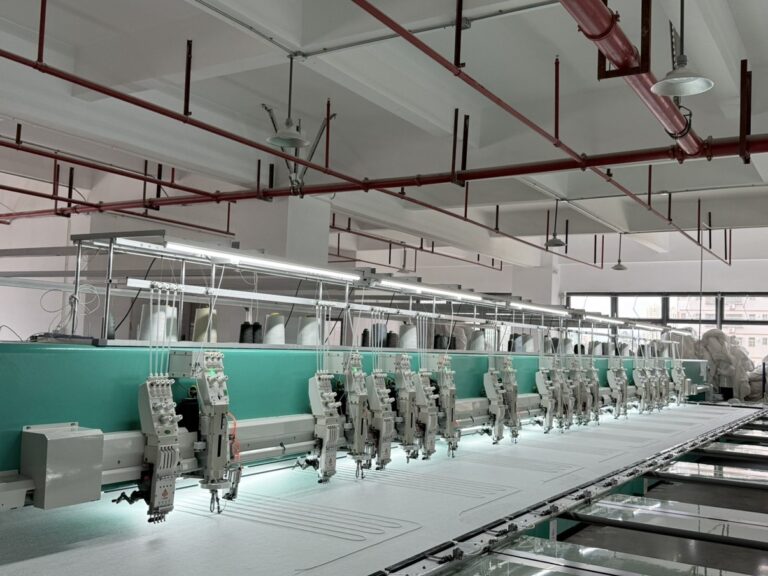 Automated heating wire stitching during OEM electric blanket customization at HEATMATE